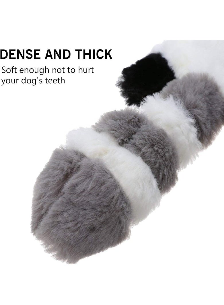 ألعاب حيوانات أليفة قطيفة تصدر صوتًا بدون حشو – مجموعة من 3 قطع (بقرة، أسد، بطريق) - Image 3